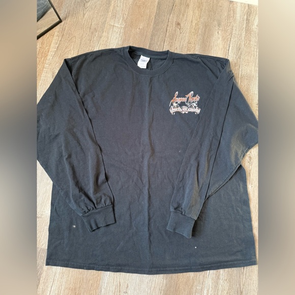 VTG Biker TShirt Seneca Rocks Weat Virginia It’s All About The Ride Black 2XL - Picture 5 of 8